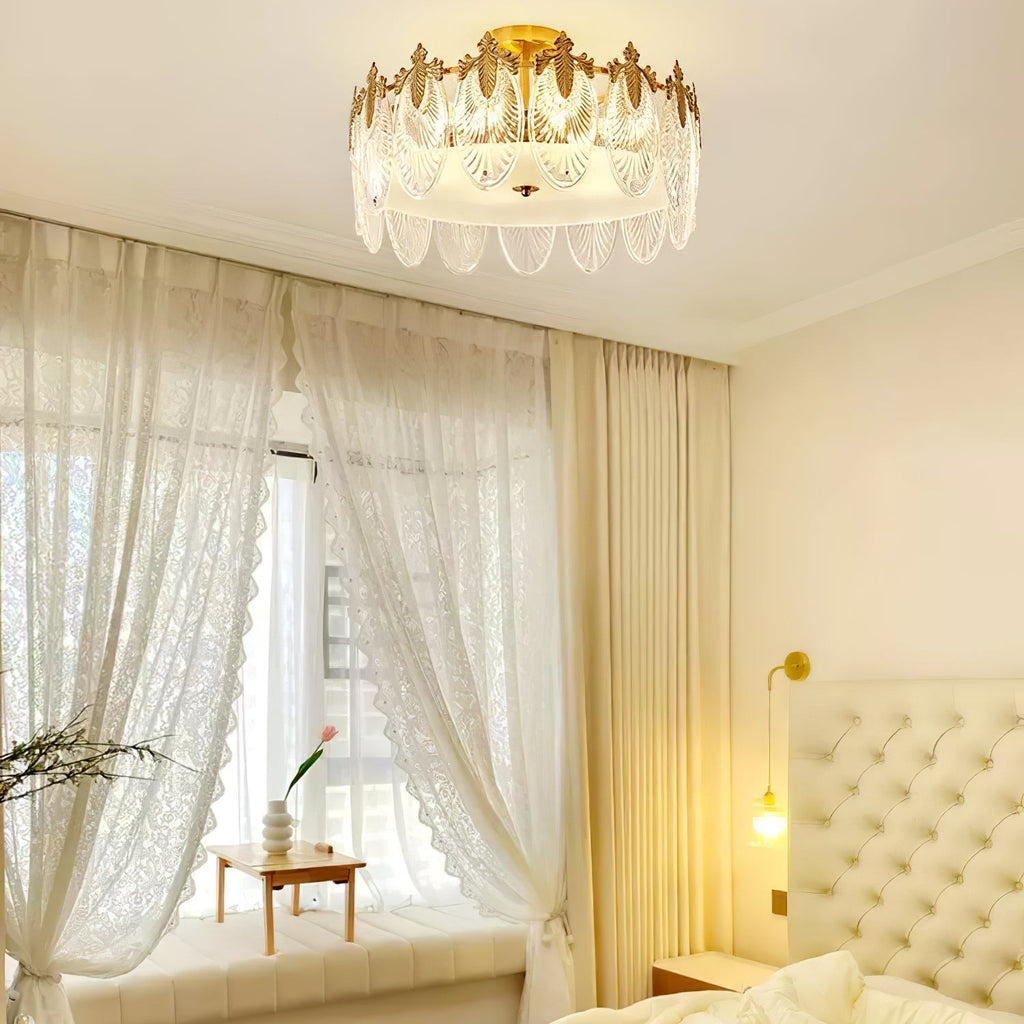 Decorative Design Glass Ceiling Pendant Lighting Lobby