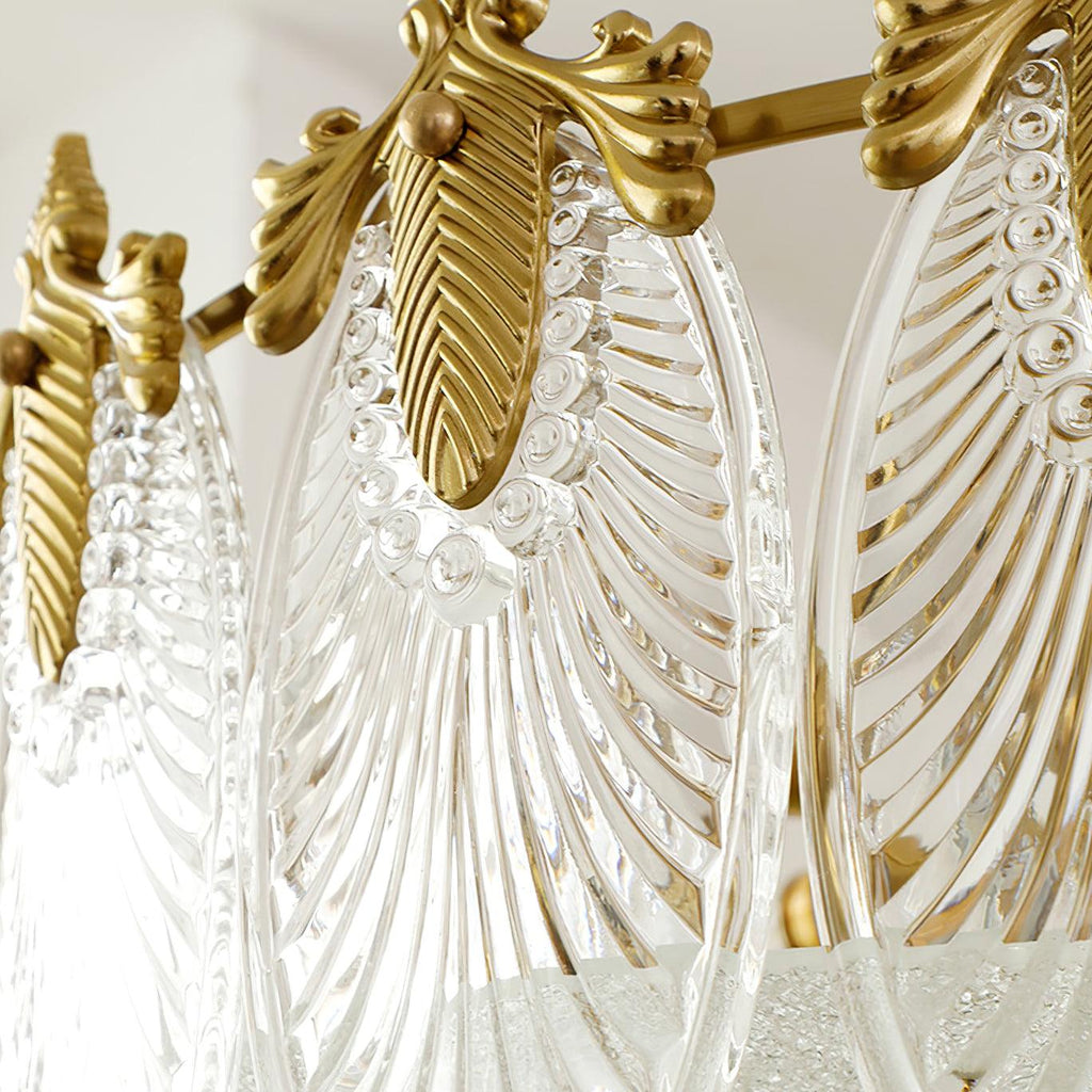 Decorative Design Glass Ceiling Pendant Lighting Lobby