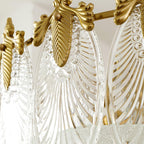Decorative Design Glass Ceiling Pendant Lighting Lobby