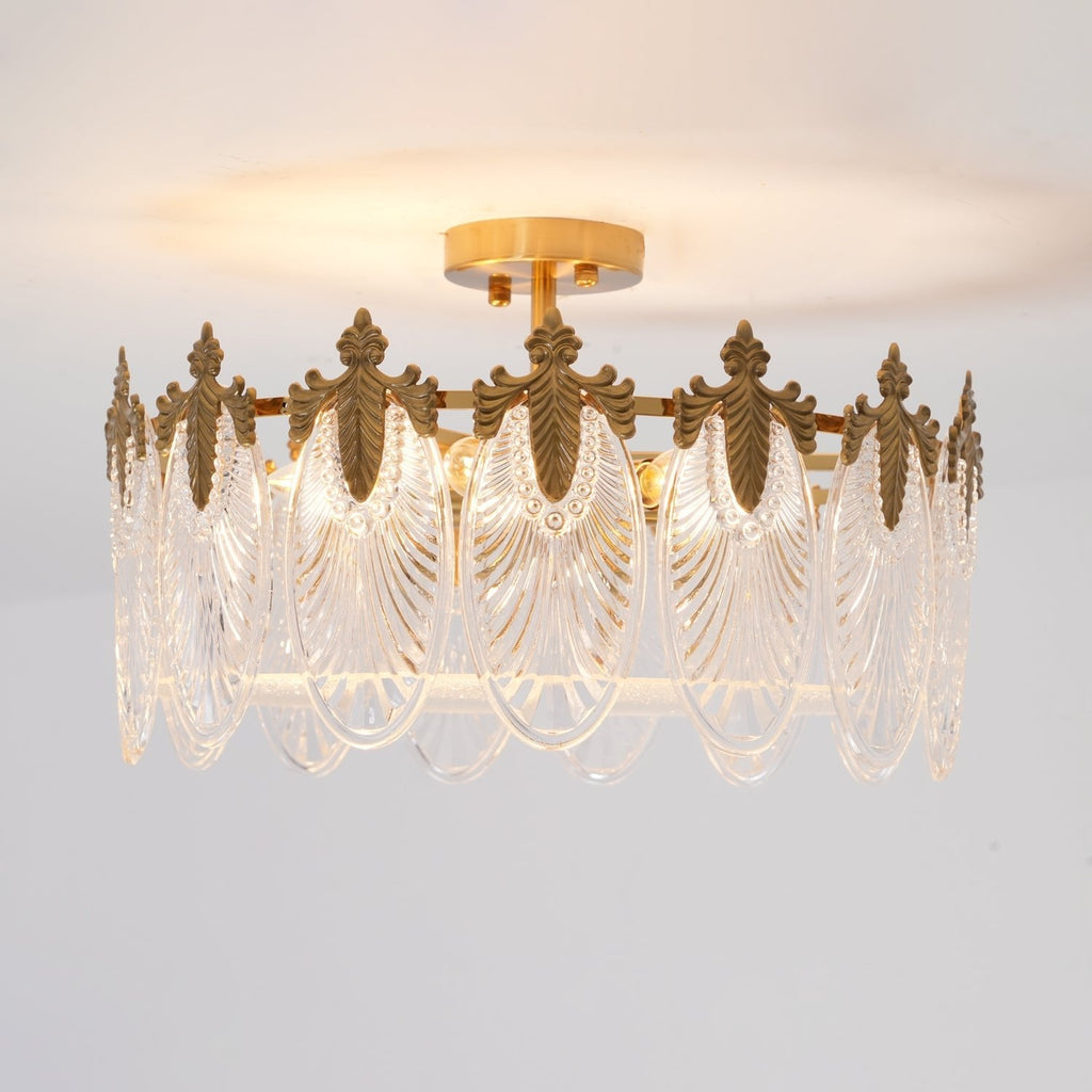 Decorative Design Glass Ceiling Pendant Lighting Lobby