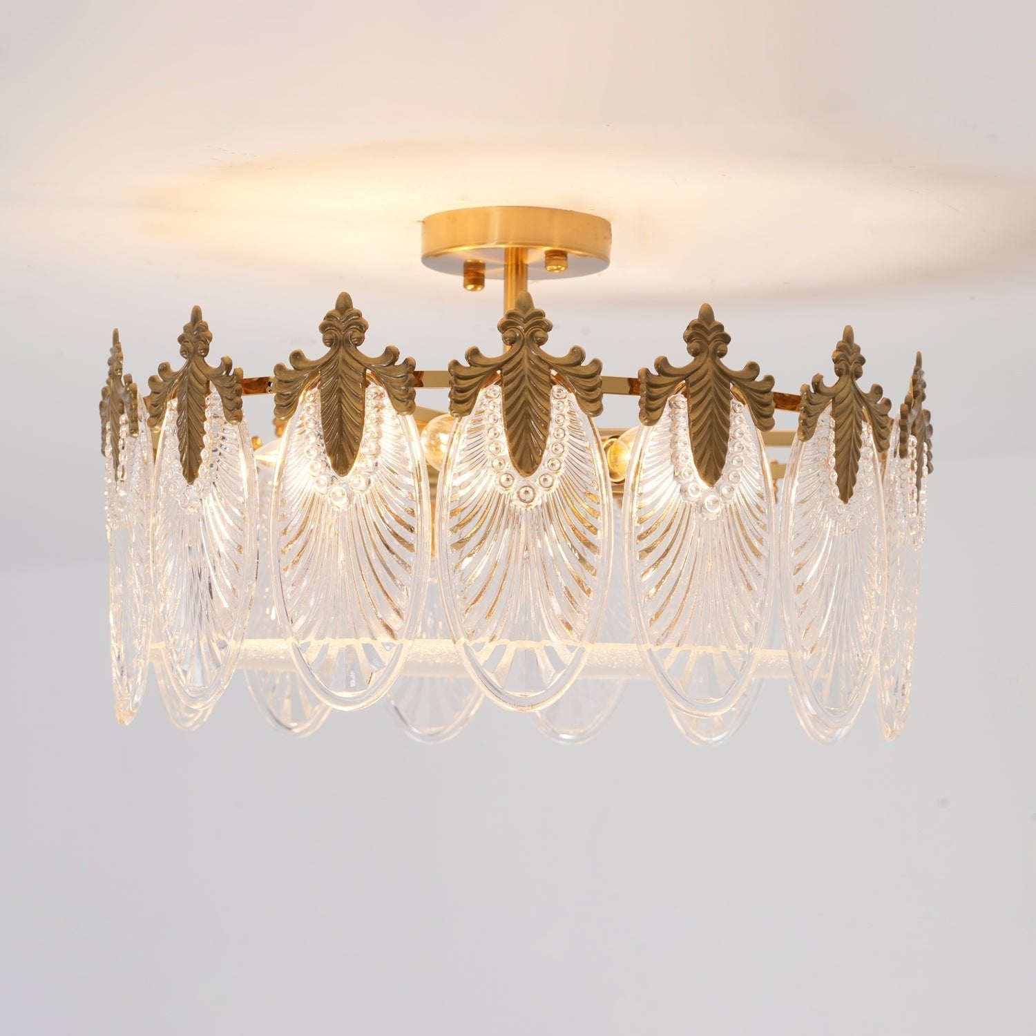 Decorative Design Glass Ceiling Pendant Lighting Lobby