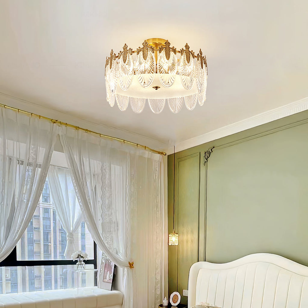 Decorative Design Glass Ceiling Pendant Lighting Lobby
