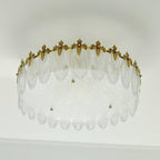 Decorative Design Glass Ceiling Pendant Lighting Lobby