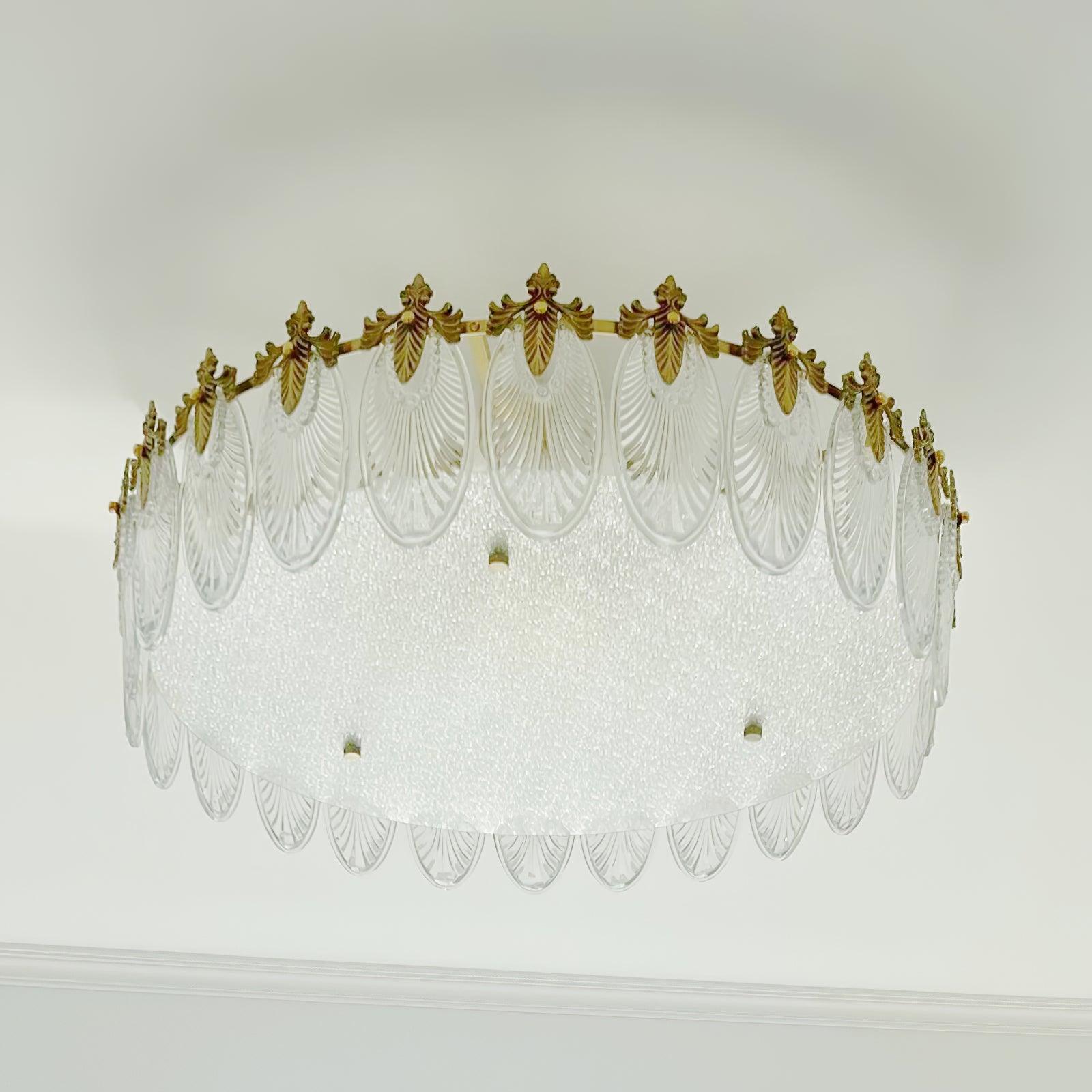 Decorative Design Glass Ceiling Pendant Lighting Lobby