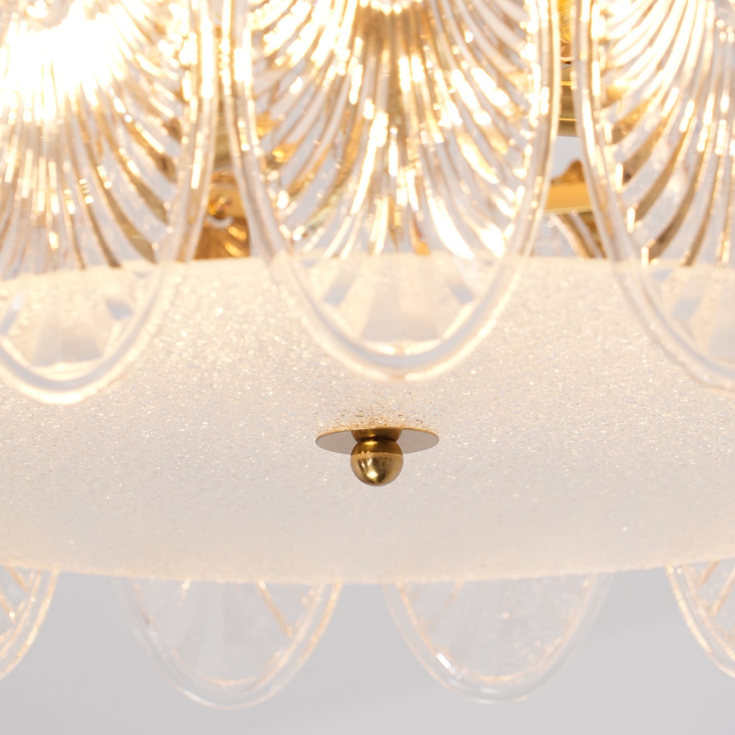 Decorative Design Glass Ceiling Pendant Lighting Lobby