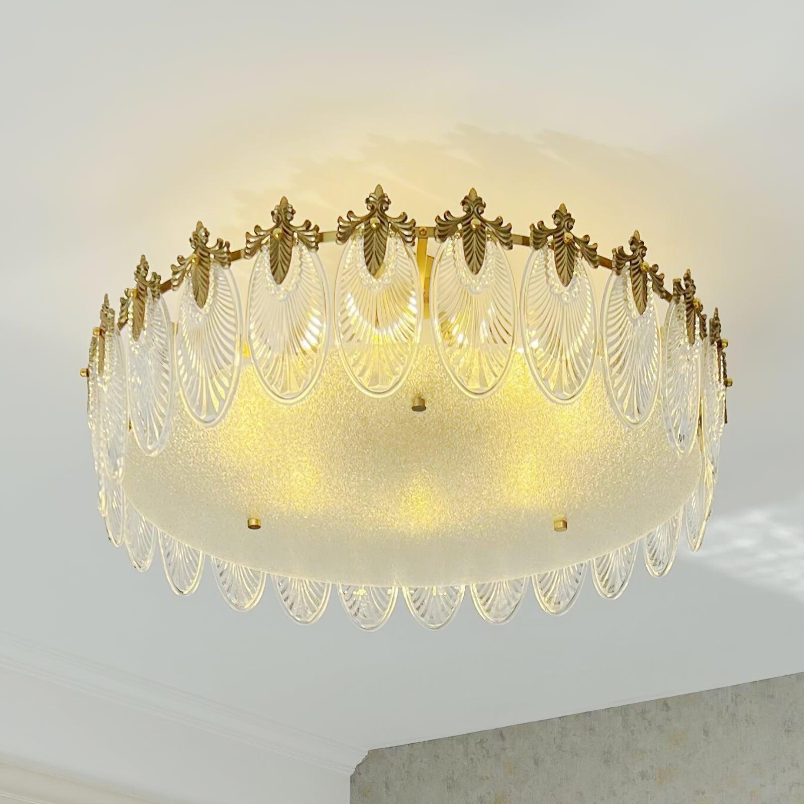 Decorative Design Glass Ceiling Pendant Lighting Lobby