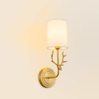 Deer Head Brass Wall Sconce Lighting Lobby