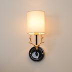 Deer Head Brass Wall Sconce Lighting Lobby