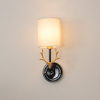 Deer Head Brass Wall Sconce Lighting Lobby