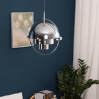 Distorted Sphere Ceiling Pendant Lighting Lobby