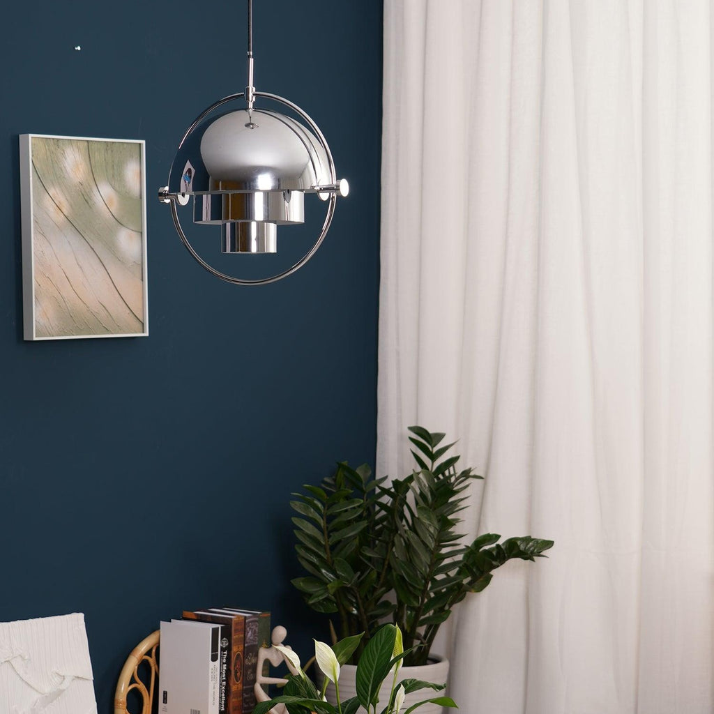Distorted Sphere Ceiling Pendant Lighting Lobby