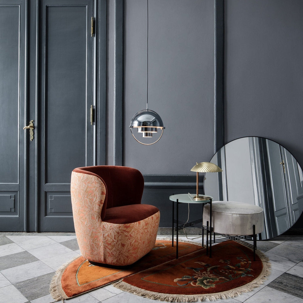 Distorted Sphere Ceiling Pendant Lighting Lobby