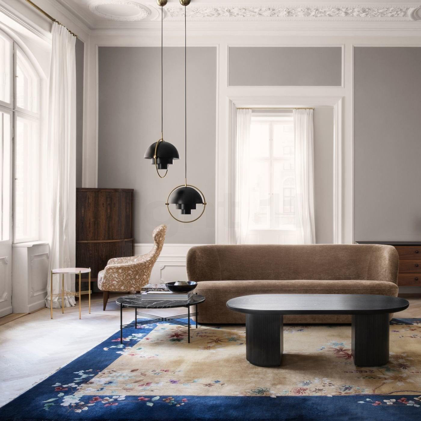 Distorted Sphere Ceiling Pendant Lighting Lobby