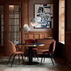 Distorted Sphere Ceiling Pendant Lighting Lobby