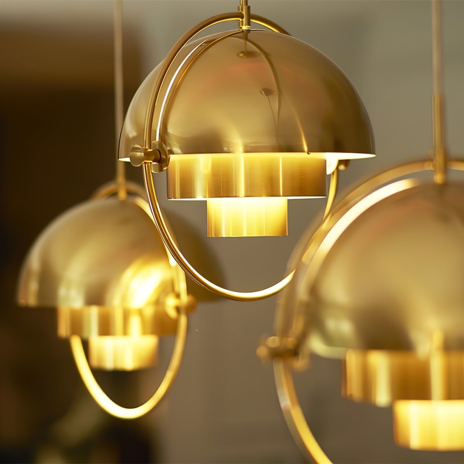 Distorted Sphere Ceiling Pendant Lighting Lobby