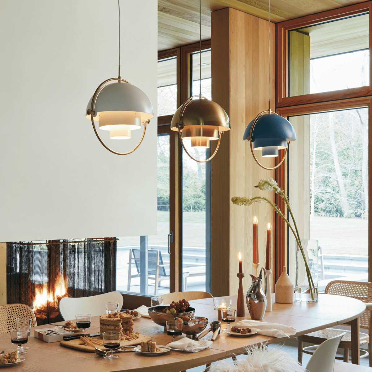 Distorted Sphere Ceiling Pendant Lighting Lobby
