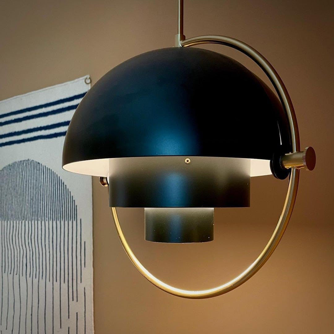 Distorted Sphere Ceiling Pendant Lighting Lobby