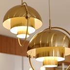 Distorted Sphere Ceiling Pendant Lighting Lobby
