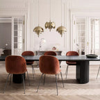 Distorted Sphere Ceiling Pendant Lighting Lobby