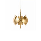 Distorted Sphere Ceiling Pendant Lighting Lobby