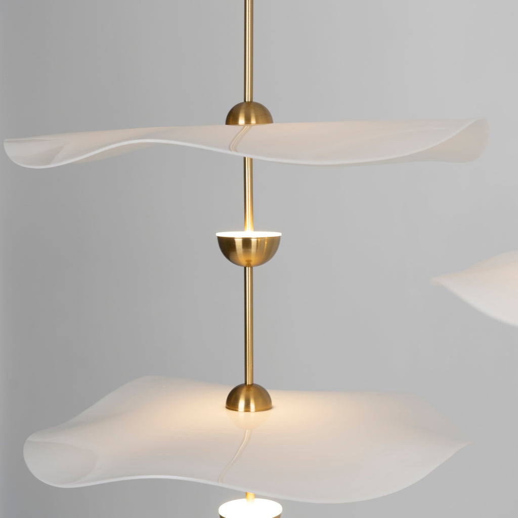 Double Biscuit Ceiling Pendant Light Lighting Lobby