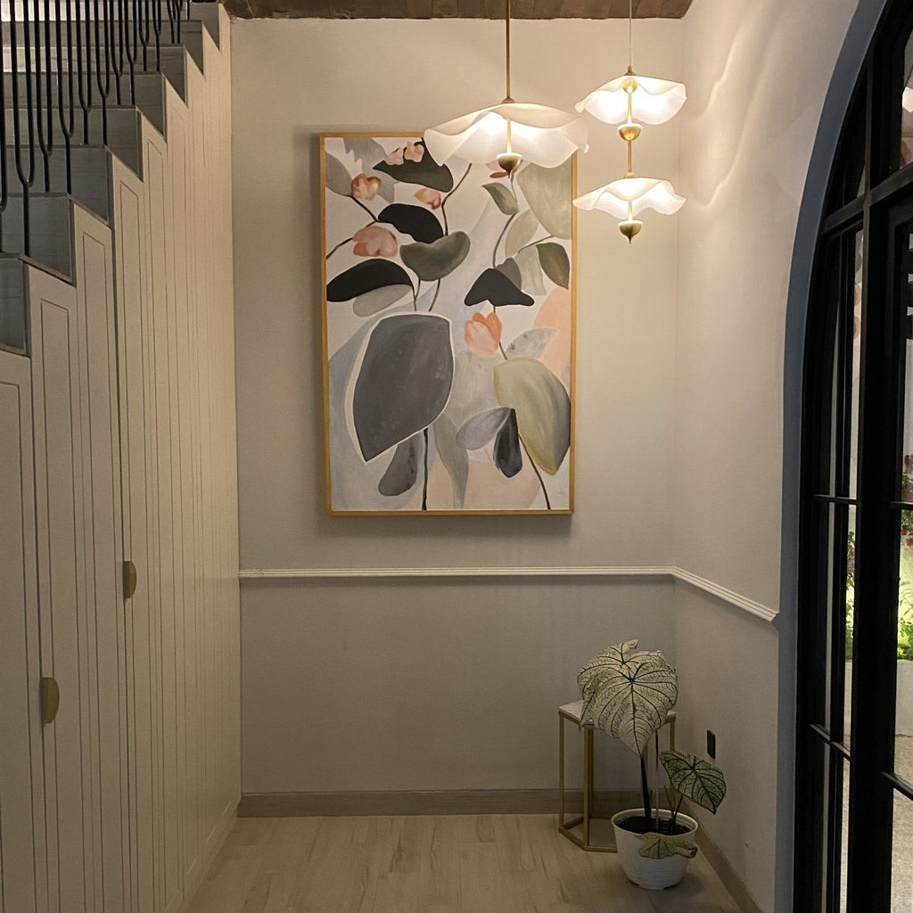 Double Biscuit Ceiling Pendant Light Lighting Lobby