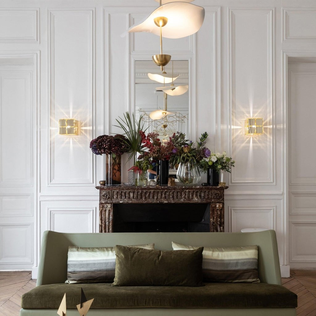 Double Biscuit Ceiling Pendant Light Lighting Lobby