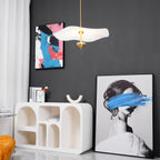 Double Biscuit Ceiling Pendant Light Lighting Lobby