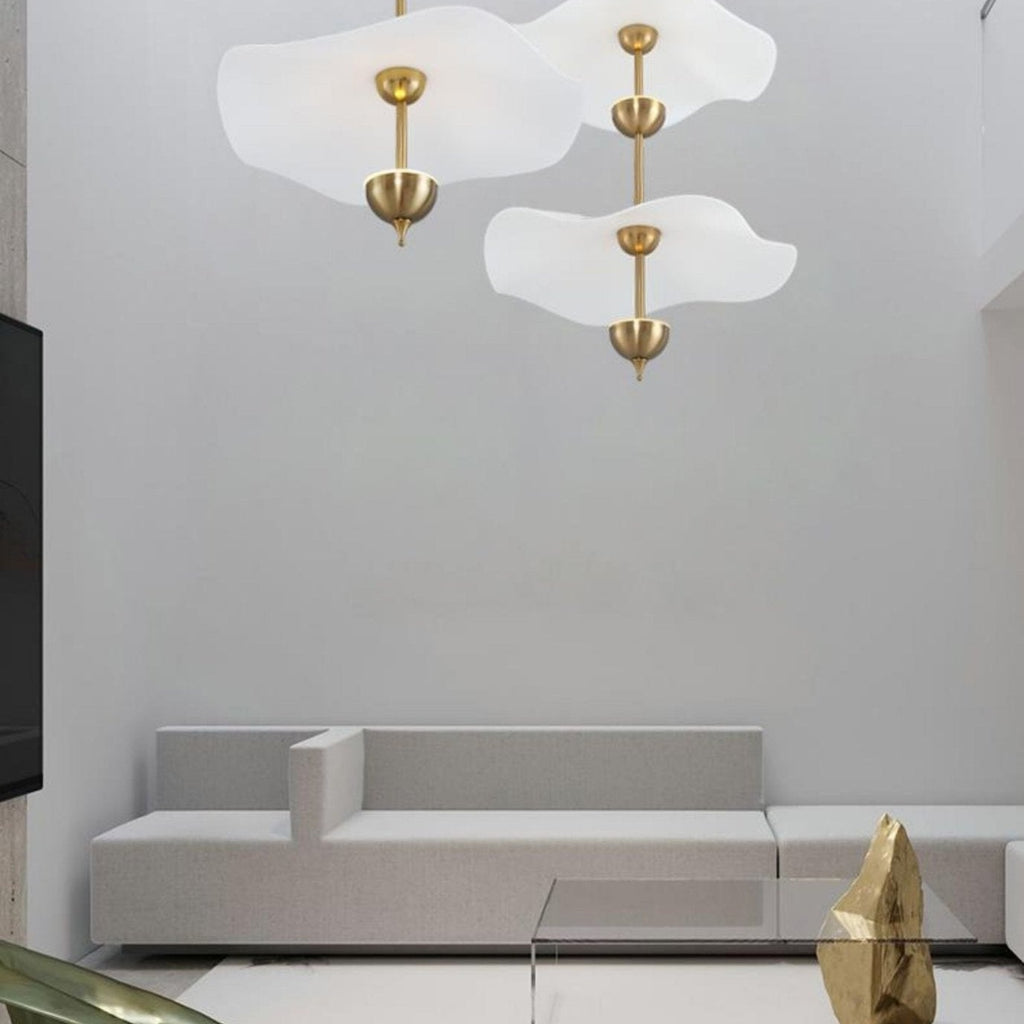 Double Biscuit Ceiling Pendant Light Lighting Lobby