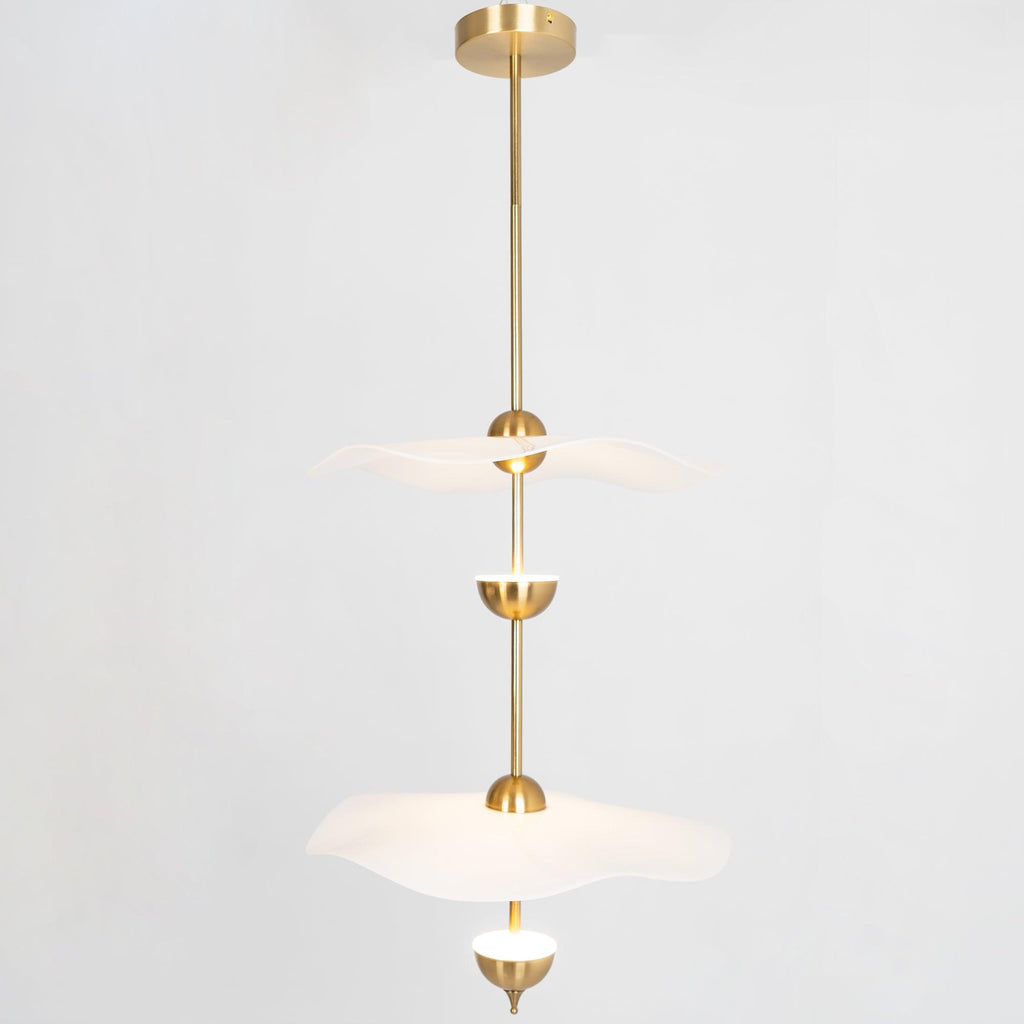 Double Biscuit Ceiling Pendant Light Lighting Lobby