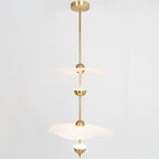 Double Biscuit Ceiling Pendant Light Lighting Lobby