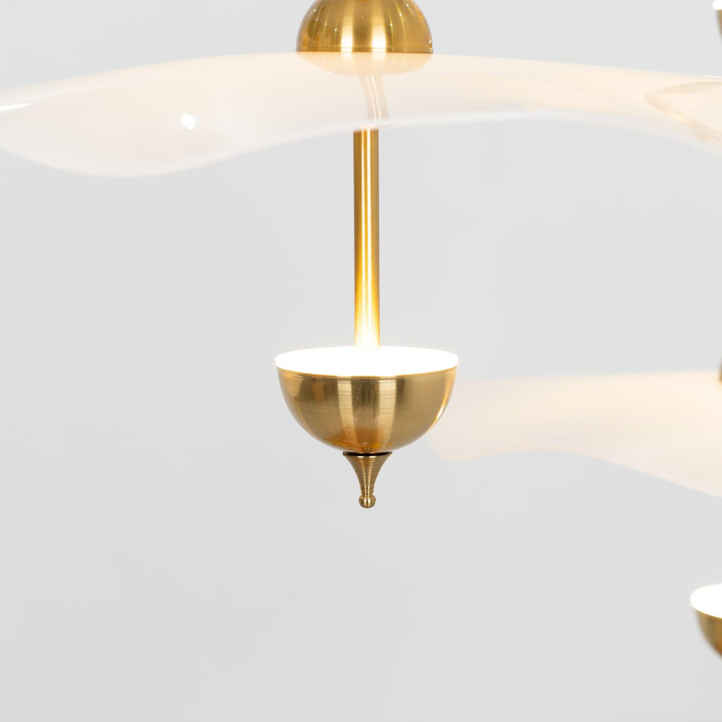 Double Biscuit Ceiling Pendant Light Lighting Lobby