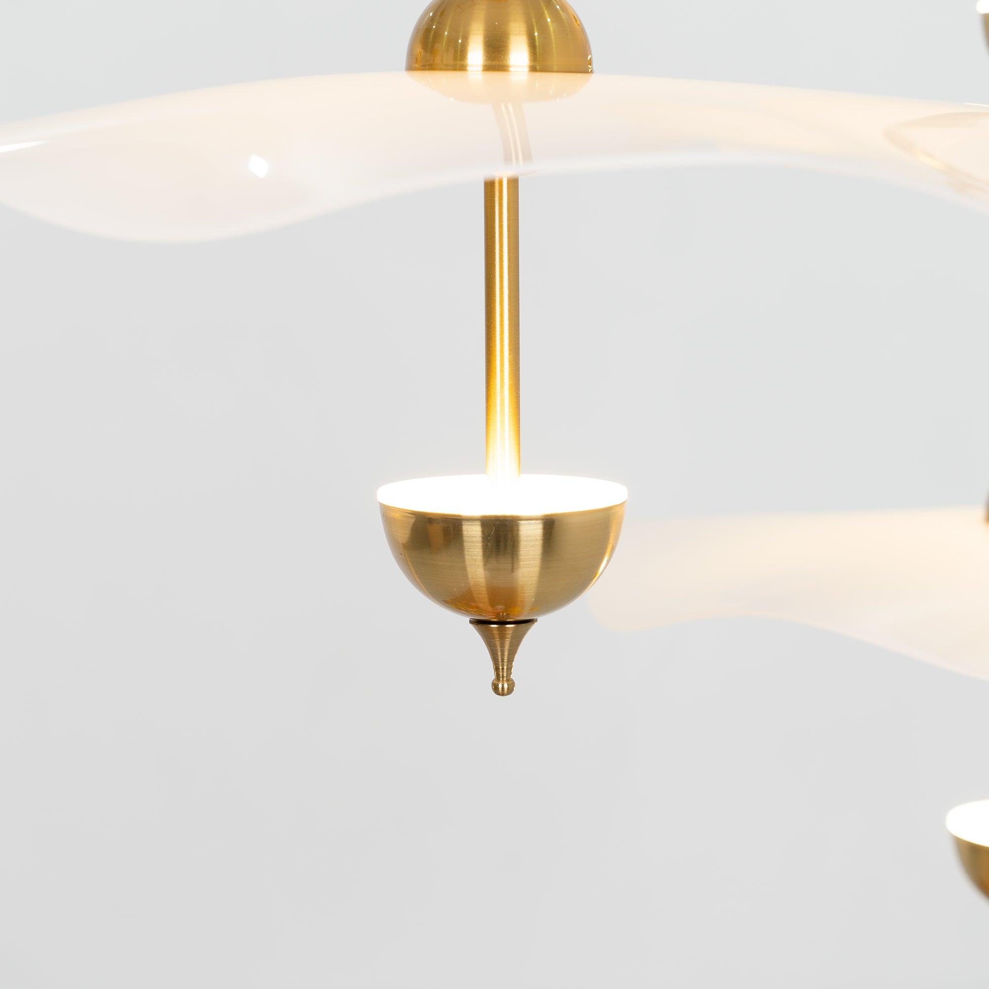 Double Biscuit Ceiling Pendant Light Lighting Lobby