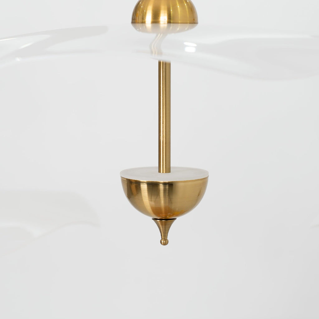 Double Biscuit Ceiling Pendant Light Lighting Lobby