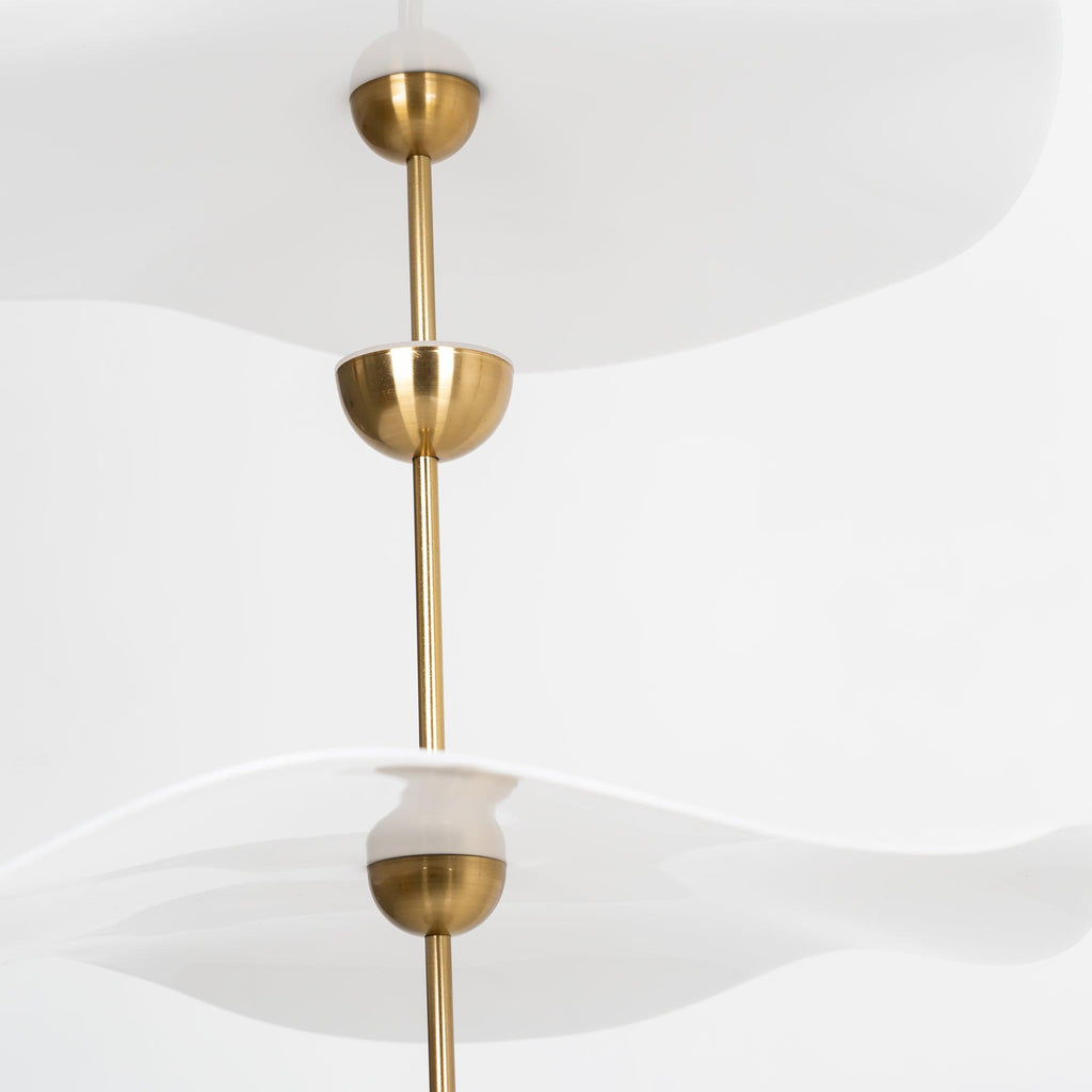 Double Biscuit Ceiling Pendant Light Lighting Lobby