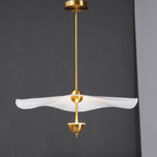 Double Biscuit Ceiling Pendant Light Lighting Lobby