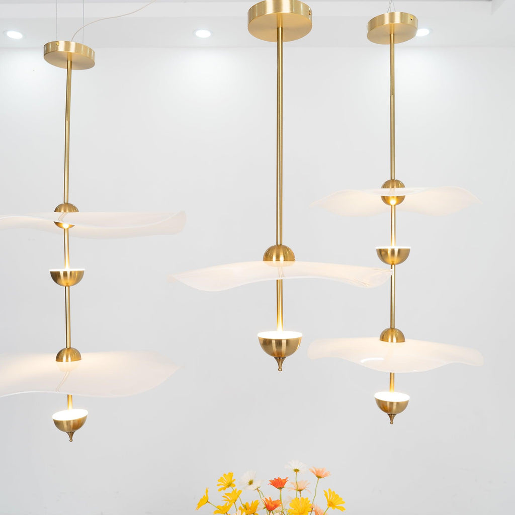 Double Biscuit Ceiling Pendant Light Lighting Lobby