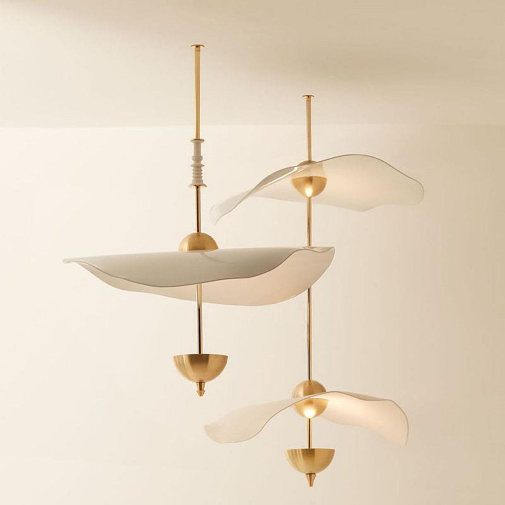 Double Biscuit Ceiling Pendant Light Lighting Lobby