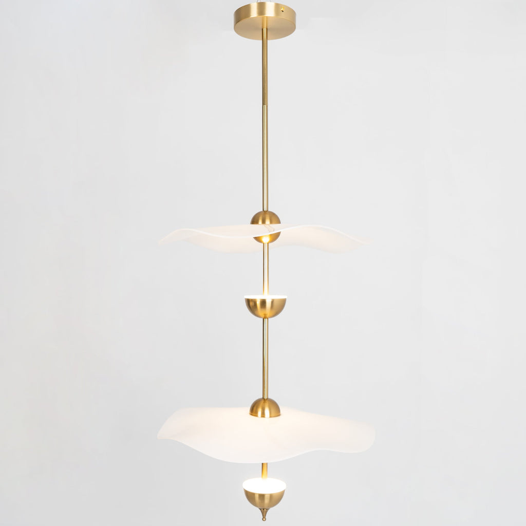 Double Biscuit Ceiling Pendant Light Lighting Lobby