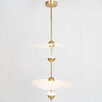 Double Biscuit Ceiling Pendant Light Lighting Lobby