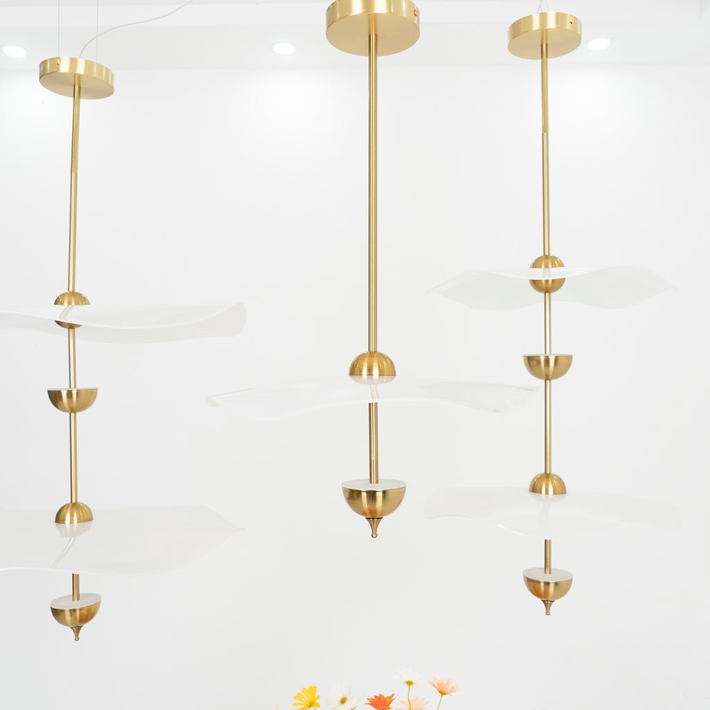 Double Biscuit Ceiling Pendant Light Lighting Lobby