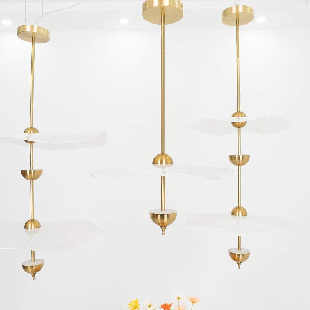 Double Biscuit Ceiling Pendant Light Lighting Lobby