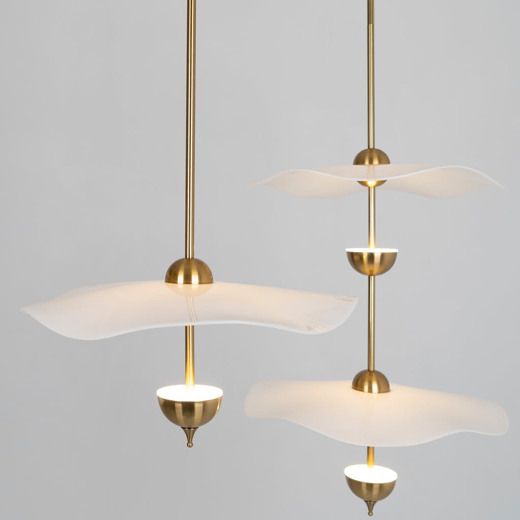 Double Biscuit Ceiling Pendant Light Lighting Lobby