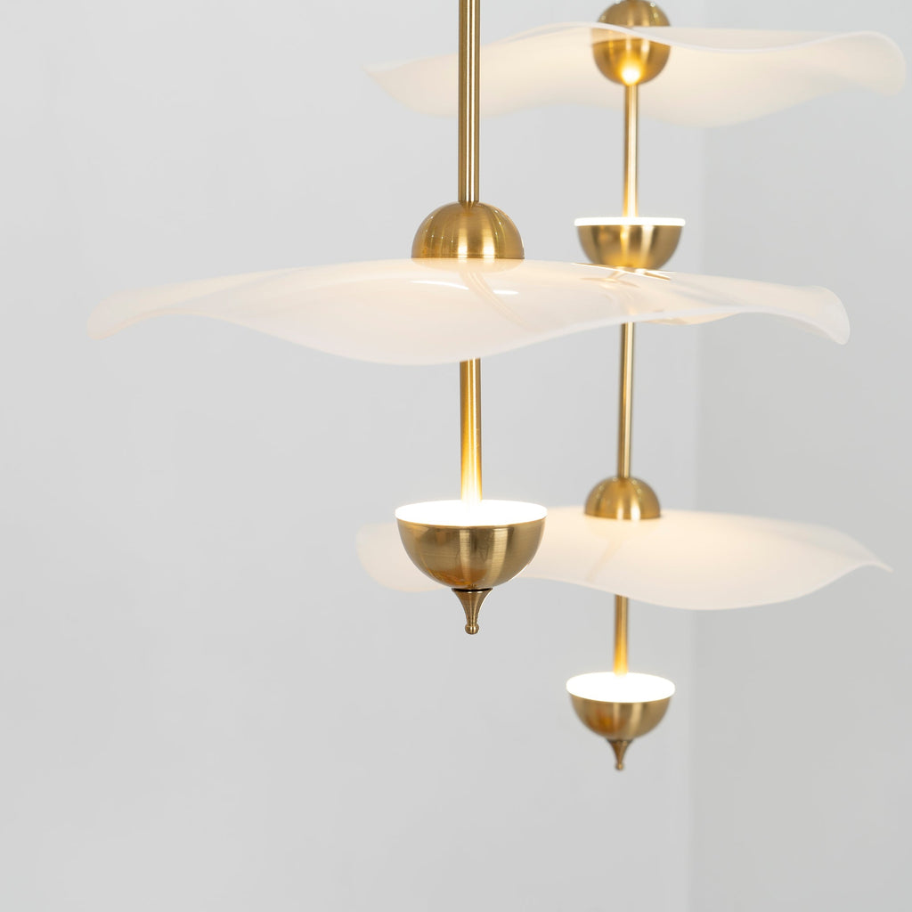 Double Biscuit Ceiling Pendant Light Lighting Lobby
