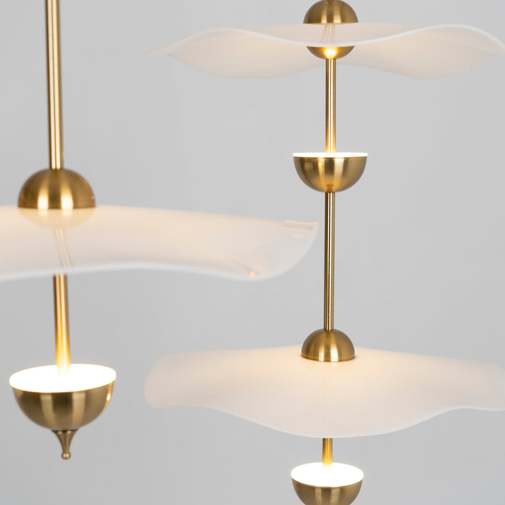 Double Biscuit Ceiling Pendant Light Lighting Lobby