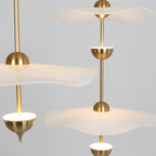 Double Biscuit Ceiling Pendant Light Lighting Lobby