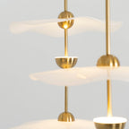 Double Biscuit Ceiling Pendant Light Lighting Lobby