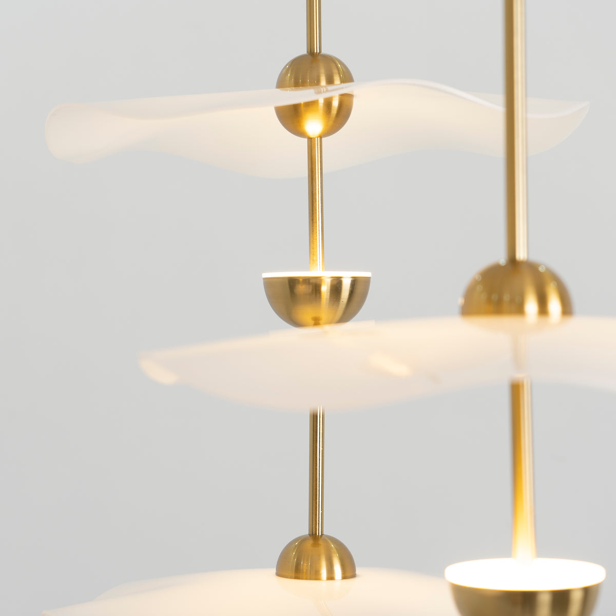 Double Biscuit Ceiling Pendant Light Lighting Lobby