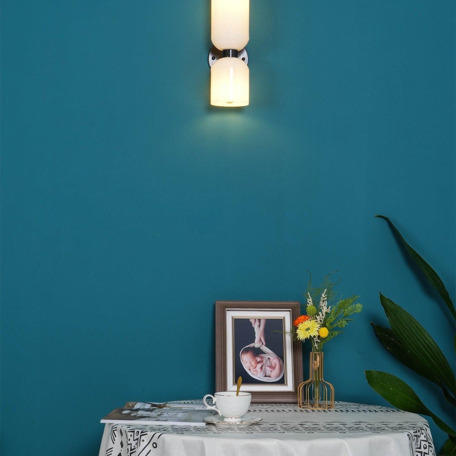 Edie Sconce Light Lighting Lobby