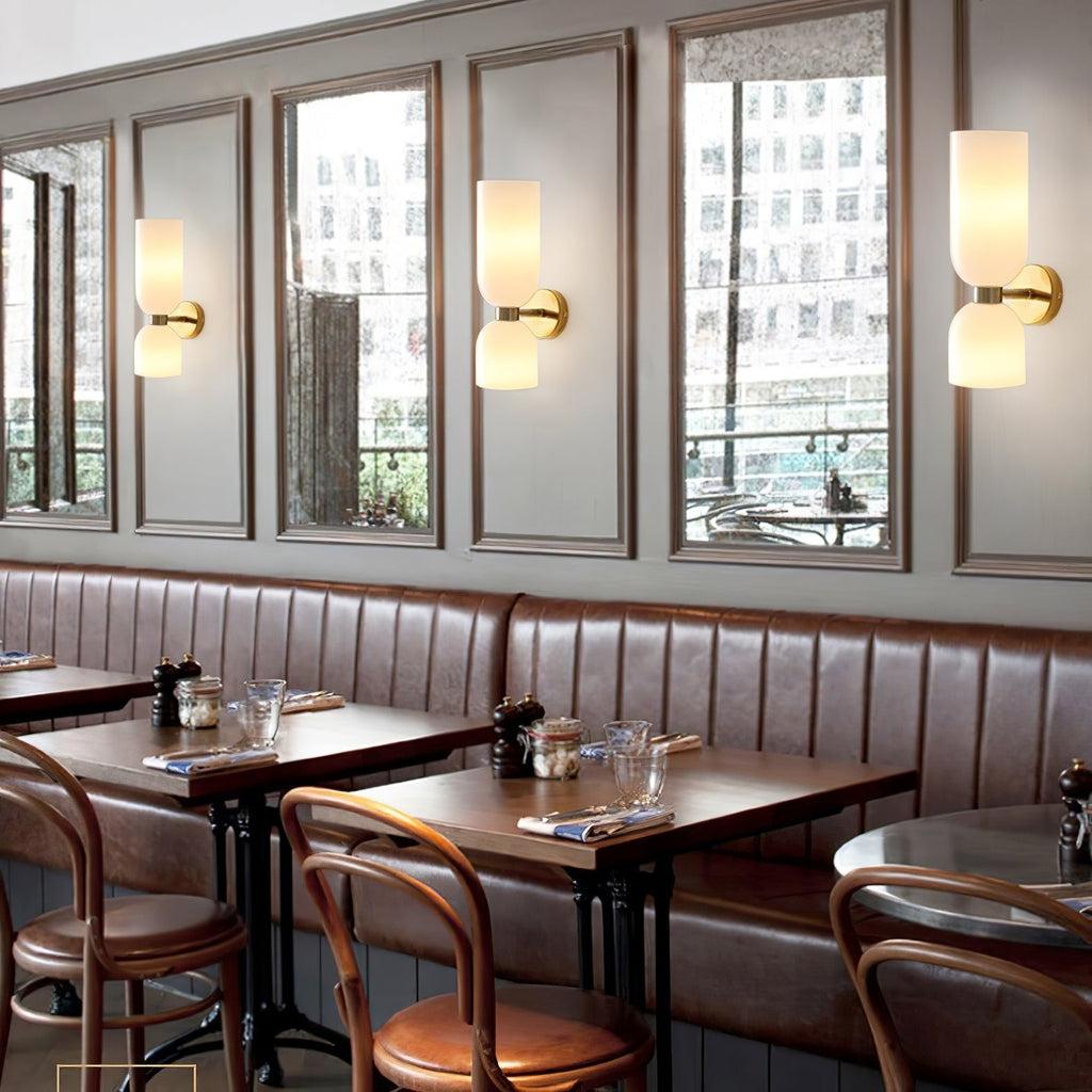 Edie Sconce Light Lighting Lobby